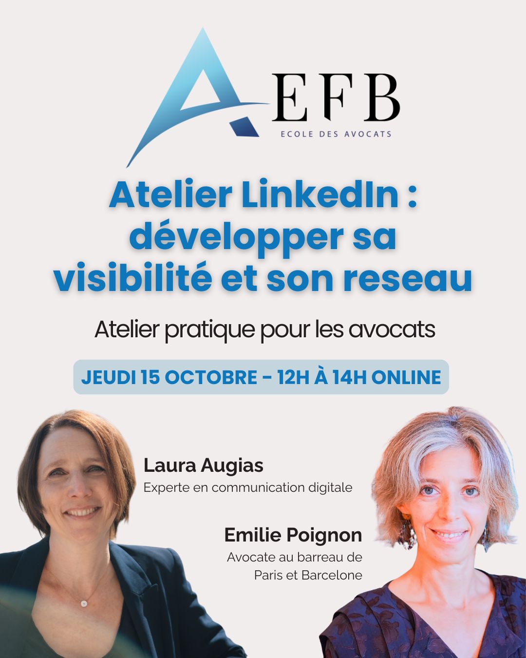 Atelier LinkedIn : développer sa visibilité et son réseau