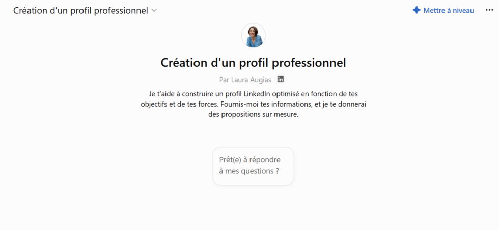 Optimiser son profil LinkedIn avec un assistant IA : améliorez votre visibilité