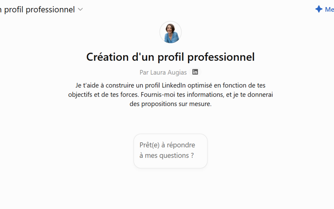 Assistant IA LinkedIn